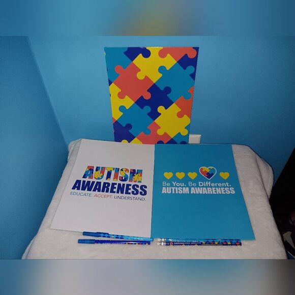 NWOT Autism School Supplies Lot Of 7 - Picture 1 of 7